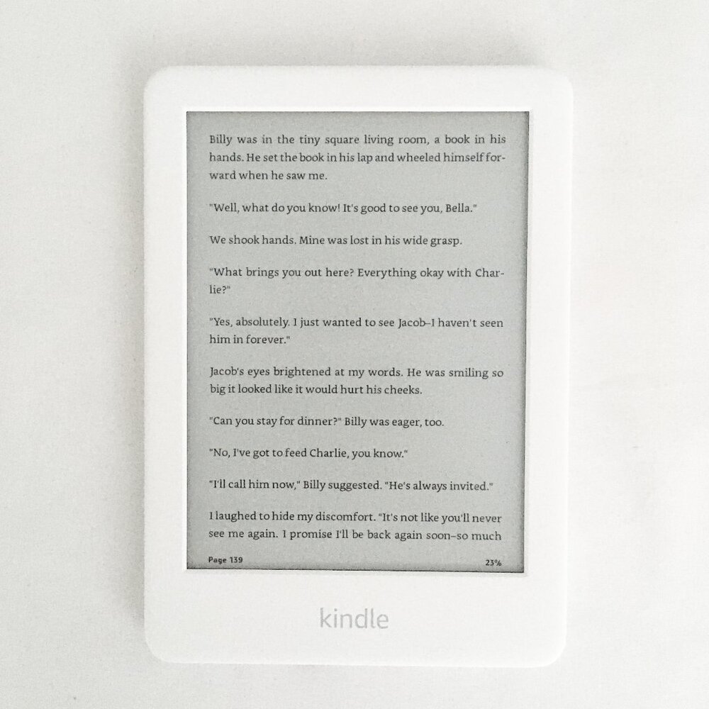 White Kindle - 2019 10th Gen